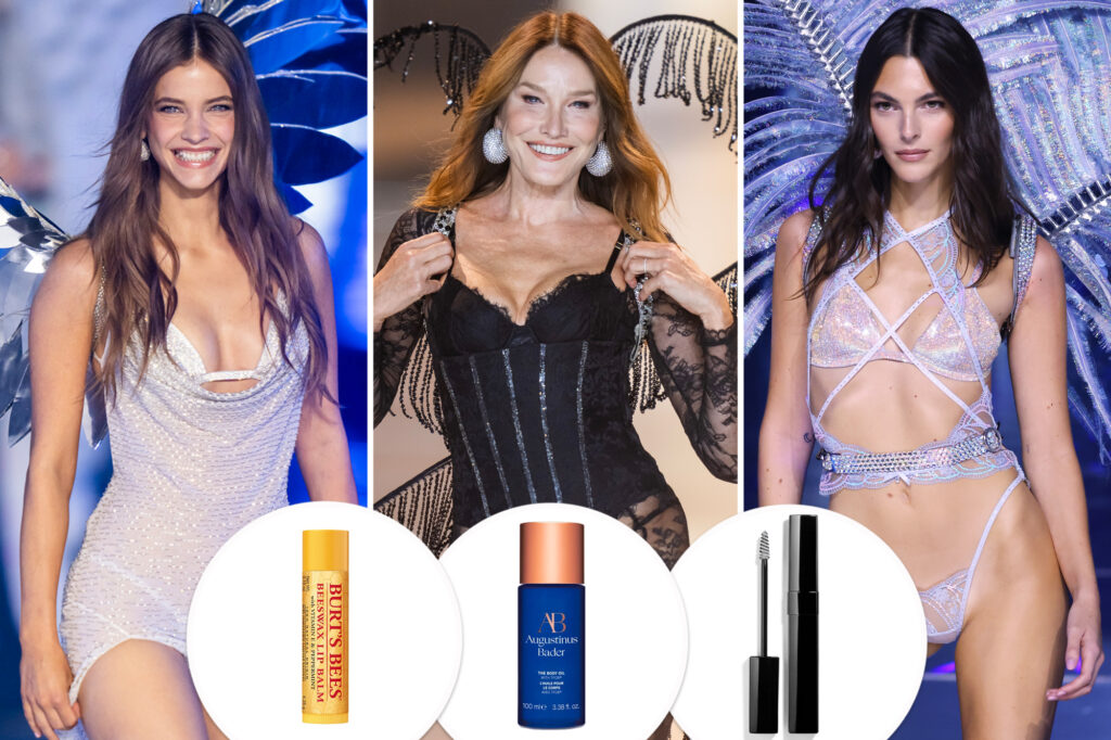 EXCLU 5 Victorias Secret models on their holy grail beauty products from body oil to brow gel akdJy7