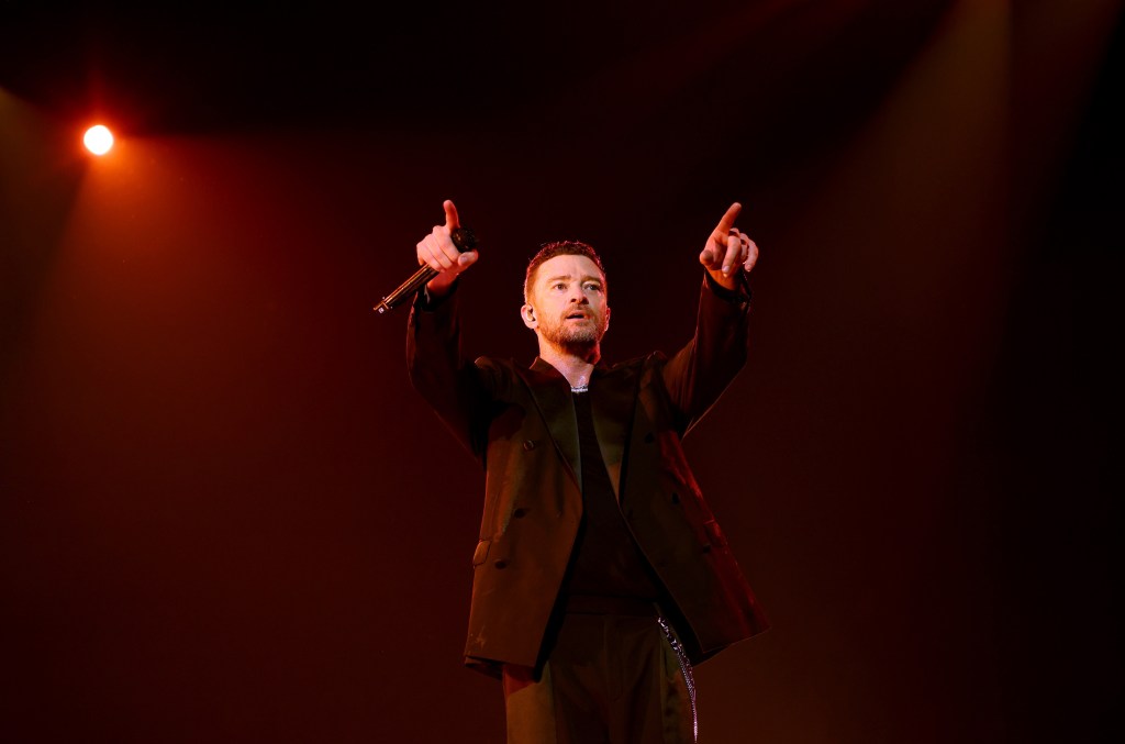 exclusive coverage justin timberlake performs 92292365 hsmtme