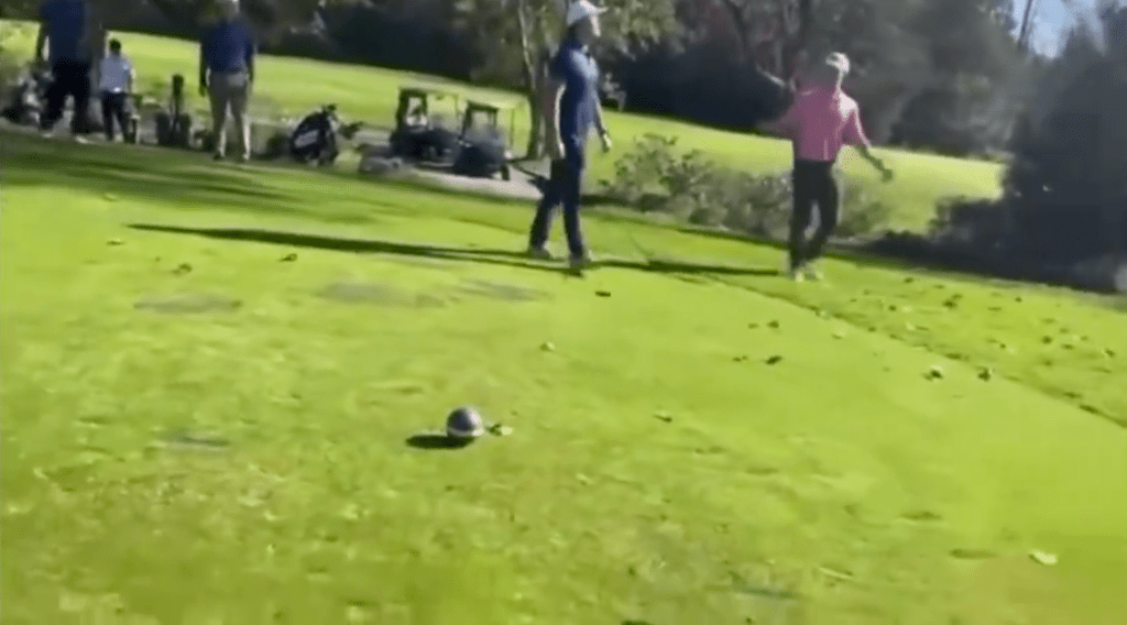 golfer hit in head ro4SMa