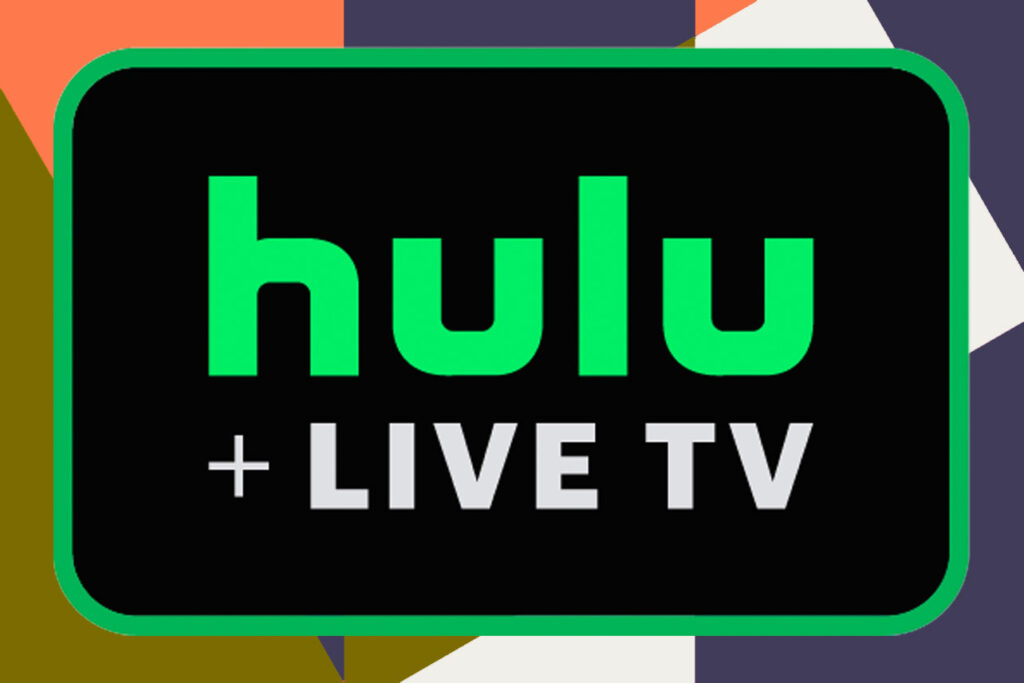 hulu plus live tv logo with border j9mok1