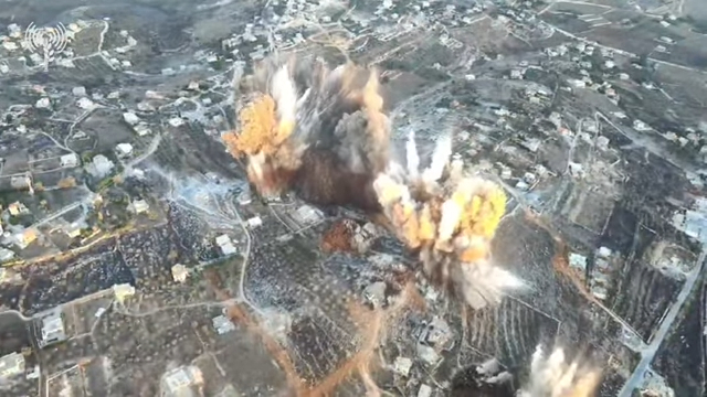 idf destroys large hezbollah tunnel 92531537 YblH45