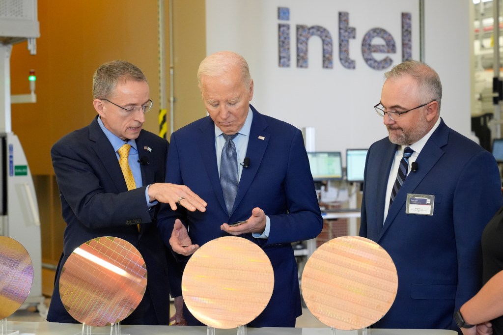 president joe biden listens intel 86648487 tP7UD4