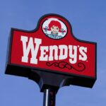 sign wendys restaurant stands one 92814355 NBSe0e