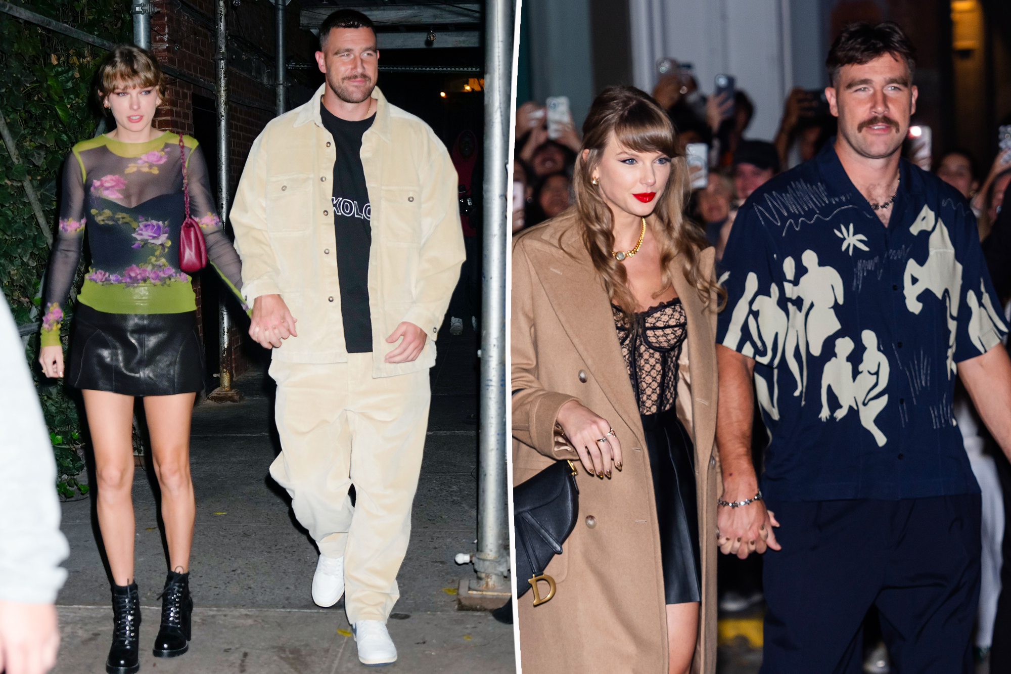 Taylor Swift and Travis Kelce hold hands during New York City date night amid holiday season 1 wp content2Fuploads2Fsites2F32F20242F122F95924810 KzTowg