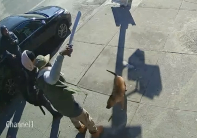 NYC machete attack victim fears brute will return to decapitate his dog: ‘Get this guy!’ 1 wp content2Fuploads2Fsites2F22F20252F012Fsurveillance images obtained ny post 97387478 b02cd7 o8OvL3