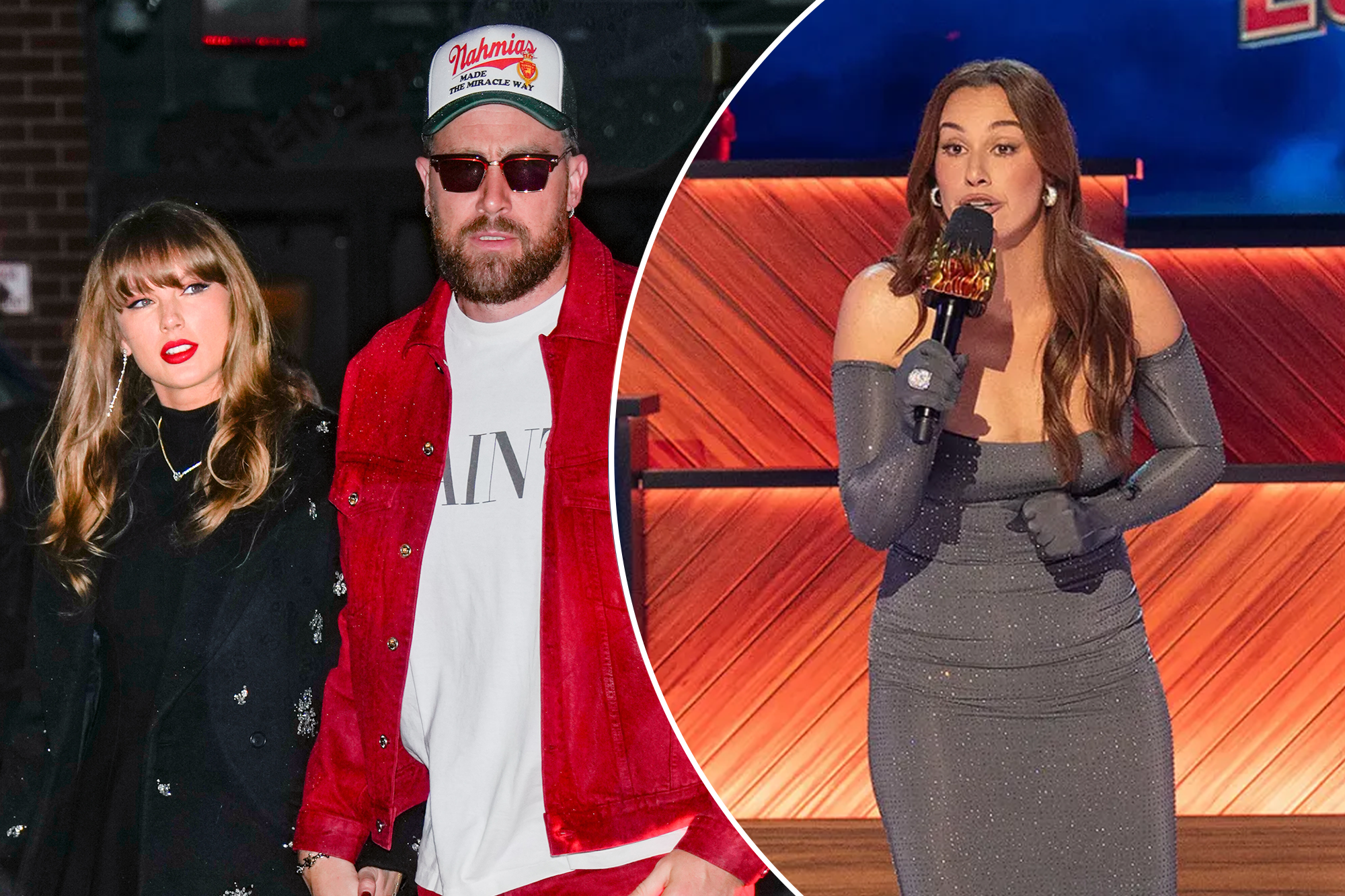 Hannah Berner called out for ‘extremely sexist’ joke about Taylor Swift and Travis Kelce: watch 1 wp content2Fuploads2Fsites2F32F20252F012FHANNAHWP